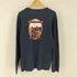 アンビル Anvil FEATHERED FRIENDS MADE IN USA 両面プリントクルーネックL/S Tシャツ メンズ JPN:L