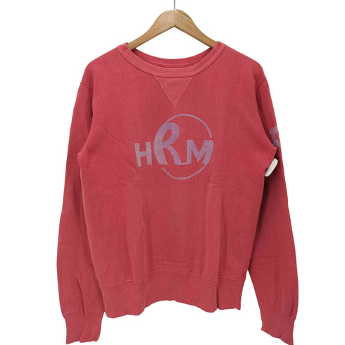 ハリウッドランチマーケット HOLLYWOOD RANCH MARKET フロッキープリント クルーネックスウェット メンズ JPN:2