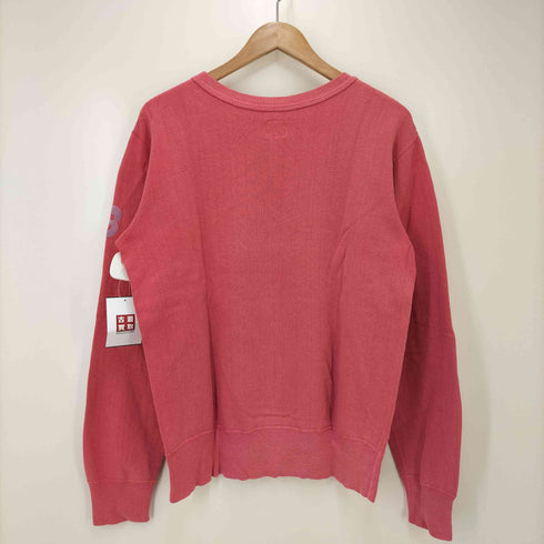 ハリウッドランチマーケット HOLLYWOOD RANCH MARKET フロッキープリント クルーネックスウェット メンズ JPN:2