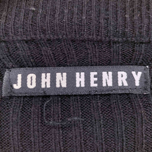 ジョンヘンリー JOHN HENRY リブボーダーニット メンズ