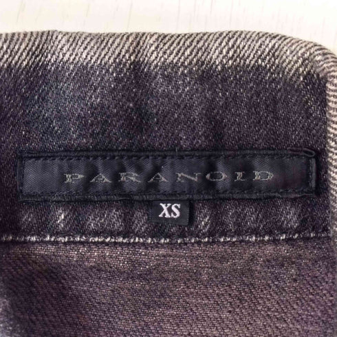 パラノイド PARANOID 2nd Type スタッズ加工デニムジャケット メンズ import:XS