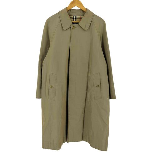 バーバリーズ BURBERRYS 80s 玉蟲 裏地ノバチェック Balmacaan Coat メンズ