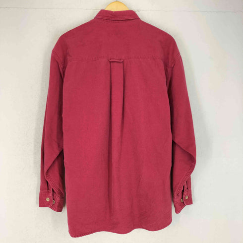 エディーバウアー Eddie Bauer 白タグ コットンシャツ メンズ import:L