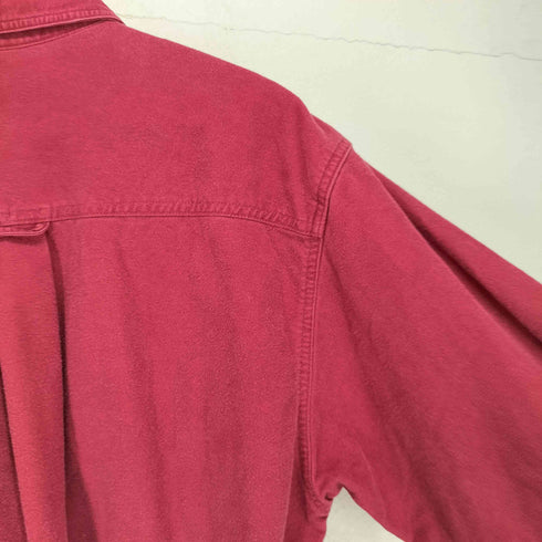 エディーバウアー Eddie Bauer 白タグ コットンシャツ メンズ import:L