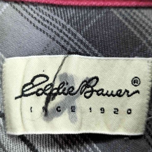 エディーバウアー Eddie Bauer 白タグ コットンシャツ メンズ import:L