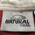 NATURAL GEAR シャモアクロス コットン シャツ メンズ import:XL