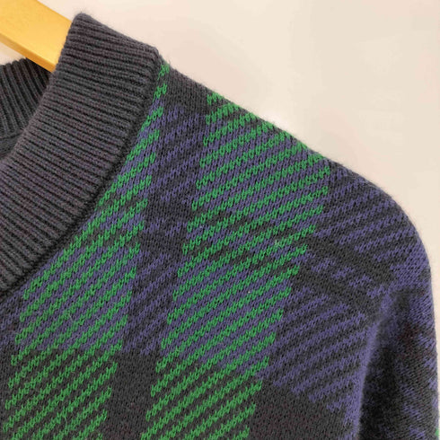 トミーヒルフィガー TOMMY HILFIGER JS M TOMMY TARTAN CREW NECK メンズ import:XL