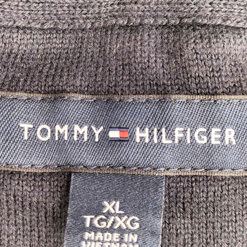 トミーヒルフィガー TOMMY HILFIGER JS M TOMMY TARTAN CREW NECK メンズ import:XL