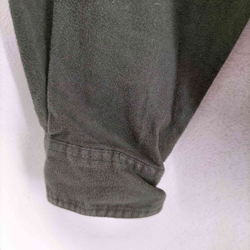 エディーバウアー Eddie Bauer コットンボタンシャモアクロスシャツ メンズ import:L