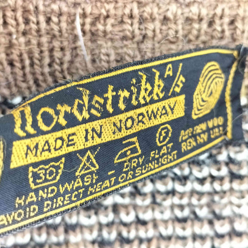 NORDSTRIKK ノルディック柄チロリアンカーディガン メンズ