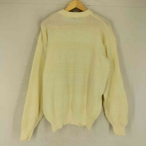 american weekend アクリルクルーネックニット メンズ import:L
