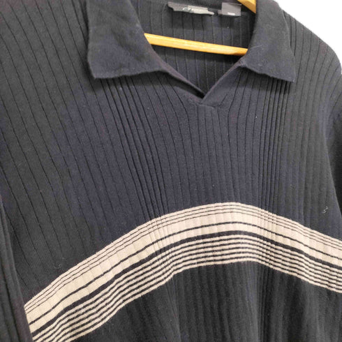 ジェイフェラー J.FERRAR デザインニットポロ メンズ 2XL