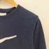 ナイキ NIKE 00s グレータグ ビッグ スウッシュロゴ 刺繍 サイドスリット クルーネックスウェット レディース import:S