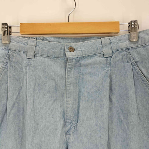 ドッカーズ DOCKERS 90S USA製 LEVIS COTTON CHAMBRAY 2 TUCKS TROUSERS メンズ 36X32