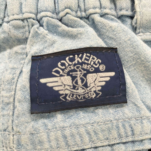 ドッカーズ DOCKERS 90S USA製 LEVIS COTTON CHAMBRAY 2 TUCKS TROUSERS メンズ 36X32