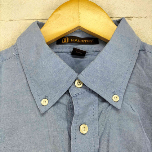 ハリトン HARRITON 刺繍ボタンダウンシャツ メンズ import:XL