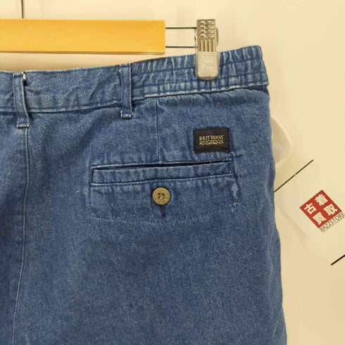 ブリタニア BRITTANIA 90S メキシコ製 2タックデニムパンツ メンズ 36X30