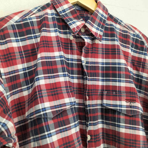 チェック柄ボタンダウンシャツ メンズ import:M