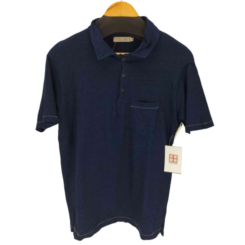 フルカウント FULLCOUNT 5843 INDIGO POLO メンズ 38