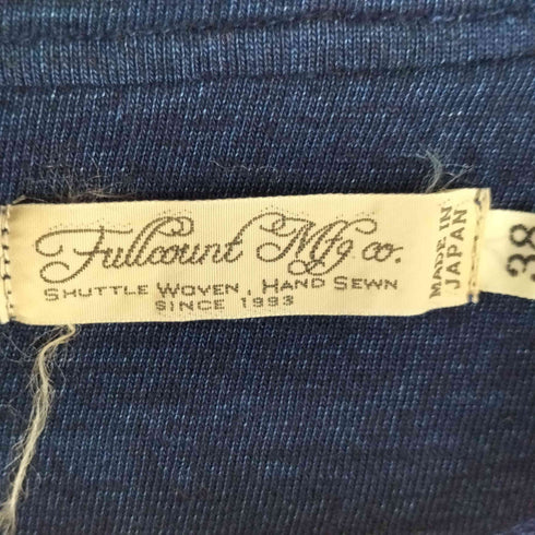 フルカウント FULLCOUNT 5843 INDIGO POLO メンズ 38