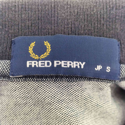 フレッドペリー FRED PERRY 別注 ダブルカラーポロシャツ メンズ import:S