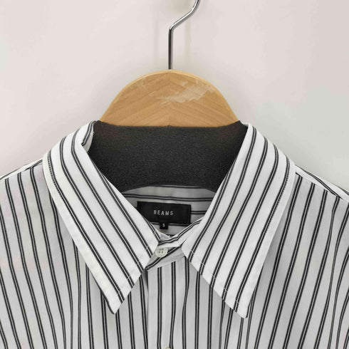 ビームス BEAMS ワイドフィット バックジップ シャツ メンズ JPN:S