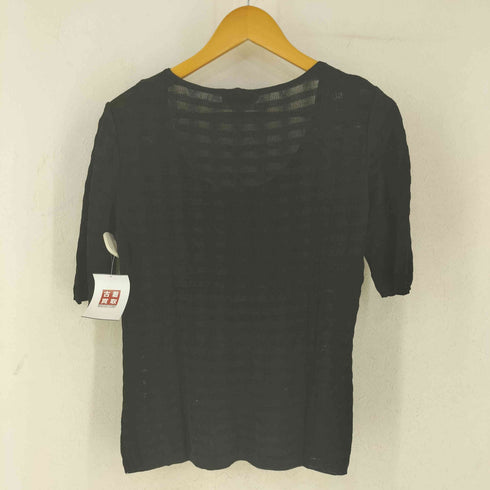 ミッソーニ MISSONI イタリア製 コットンレーヨン ボーダークルーネックS/S Tシャツ レディース 31