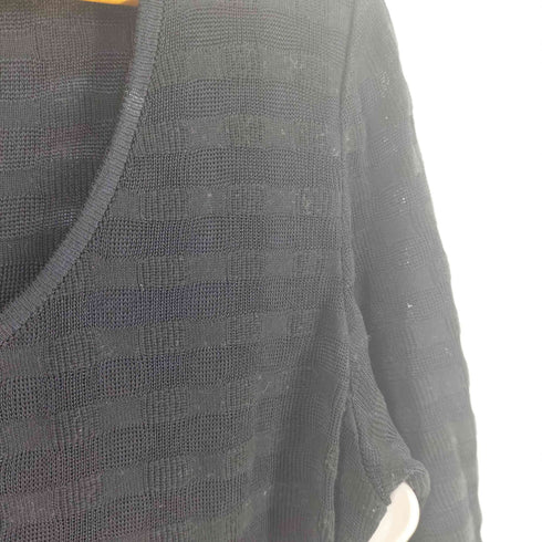 ミッソーニ MISSONI イタリア製 コットンレーヨン ボーダークルーネックS/S Tシャツ レディース 31