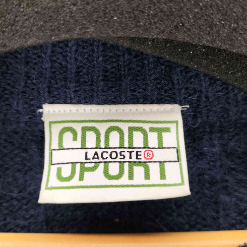 ラコステスポーツ LACOSTE SPORT ウール アクリル トリコロールセーター メンズ 5