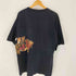 Hazelwoods USA製 シングルステッチ ウエスタンブーツプリントクルーネックTシャツ メンズ import:XL