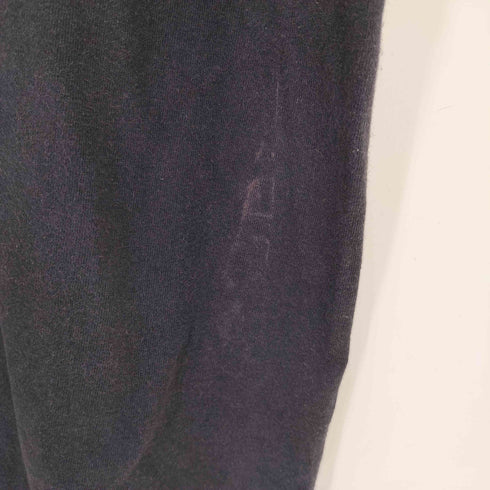 Hazelwoods USA製 シングルステッチ ウエスタンブーツプリントクルーネックTシャツ メンズ import:XL