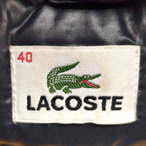 ラコステ LACOSTE フーデット ダウンベスト メンズ 40
