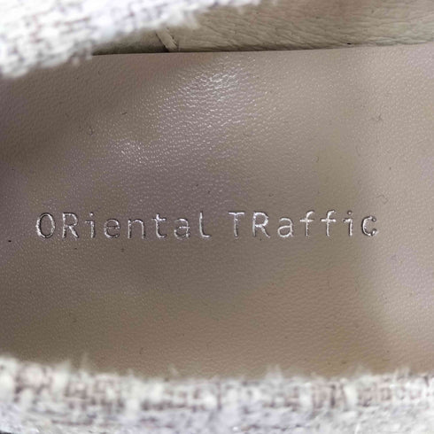 オリエンタルトラフィック ORiental TRaffic ビジューストラップ厚底シューズ レディース JPN:39