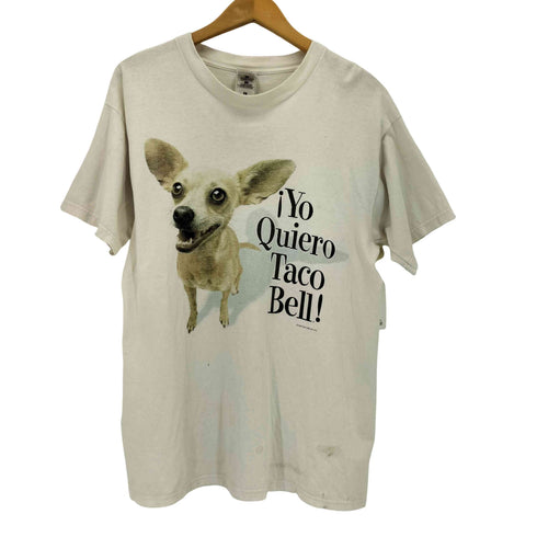 フルーツオブザルーム FRUIT OF THE LOOM 00S 企業プリント クルーネックTシャツ メンズ import:L