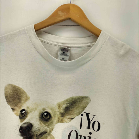 フルーツオブザルーム FRUIT OF THE LOOM 00S 企業プリント クルーネックTシャツ メンズ import:L