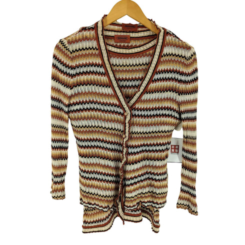 ミッソーニ MISSONI シルク混 ニットカーディガンセットアップ レディース 31
