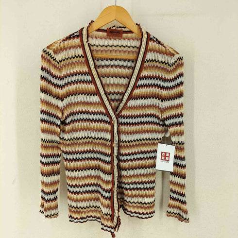ミッソーニ MISSONI シルク混 ニットカーディガンセットアップ レディース 31