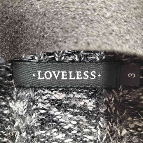 ラブレス LOVELESS スカル刺繍 カーディガン メンズ JPN:3