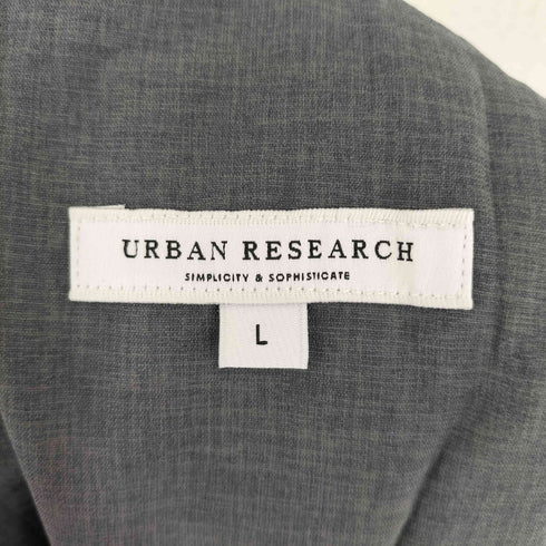 アーバンリサーチ URBAN RESEARCH ドライメランジリラックスタックパンツ メンズ JPN:L