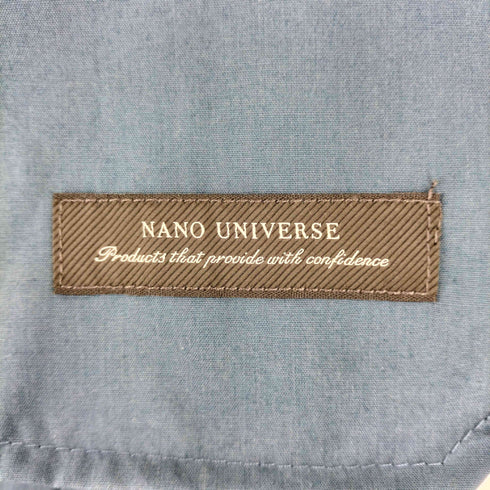 ナノユニバース NANO universe シャリミタッチセンタープリーツパンツ メンズ JPN:L