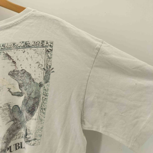 バナナリパブリック BANANA REPUBLIC 90s 両面プリントクルーネックTシャツ メンズ