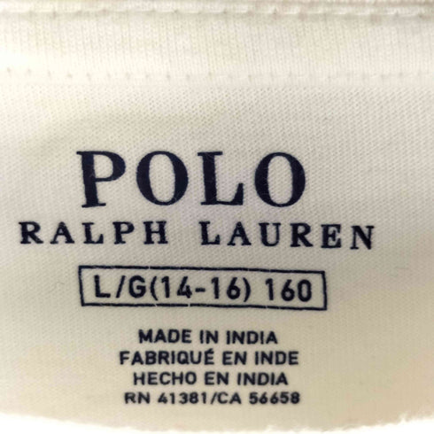 ポロラルフローレン POLO RALPH LAUREN ボーダーポケット付き長袖Tシャツ メンズ L 160
