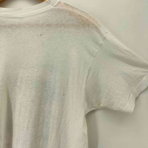 シングルステッチ アーティストプリントクルーネックTシャツ メンズ