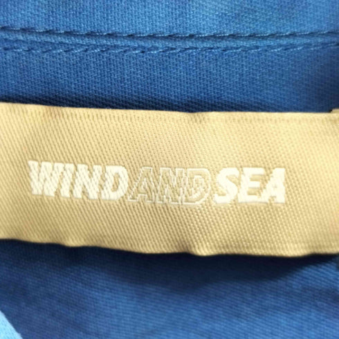 ウィンダンシー WIND AND SEA 刺繍ボタンシャツ メンズ JPN:M