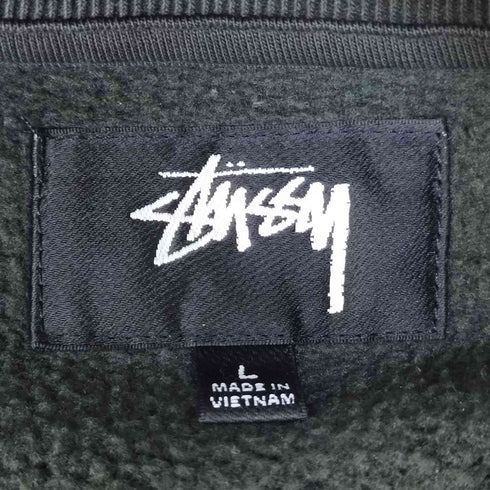 ステューシー Stussy RELAXED CREW 15.8oz ヘビーウェイト コットンブレンド クルーネックスウェットシャツ メンズ import:L