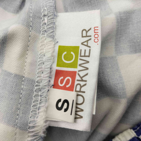 WSC Workwear 英国製 チェッカーシェフパンツ レディース JPN:S