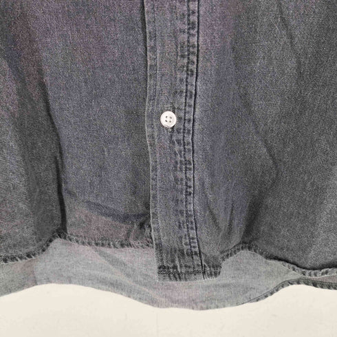 フリークスストア FREAKS STORE L/S ブラックデニムシャツ メンズ JPN:L