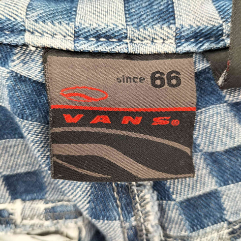 バンズ VANS 90S 旧タグ チェッカーフラッグ デニム ジョーツ メンズ 34