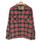 SPORSMAN 50s~60s オンブレチェック フロントダブルフラップポケット L/S オープンカラー フランネルシャツ メンズ import:L