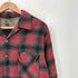 SPORSMAN 50s~60s オンブレチェック フロントダブルフラップポケット L/S オープンカラー フランネルシャツ メンズ import:L